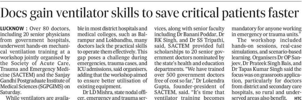 Mechanical Ventilation Workshop